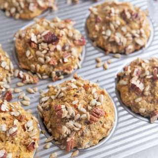 Healthy Morning Glory Muffins