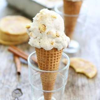 No Churn Cinnamon Snickerdoodle Ice Cream