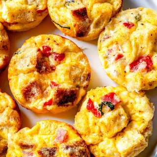 Egg Muffin Cups (with Ham and Cheese)