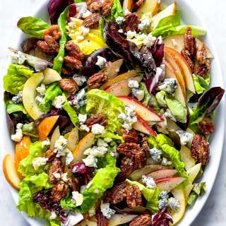 Pear Salad with Gorgonzola