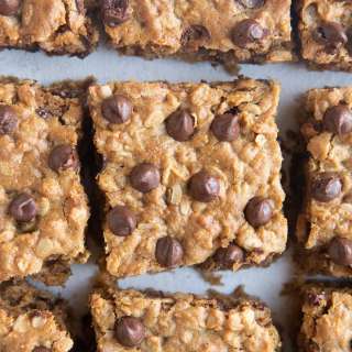 Peanut Butter Oatmeal Cookie Bars