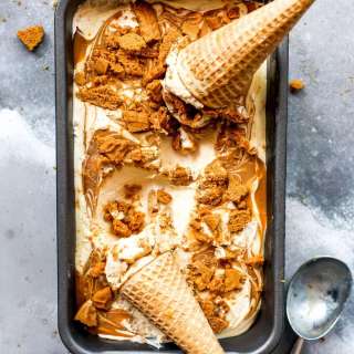 No-Churn Biscoff Ice Cream