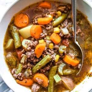 Hamburger Vegetable Soup