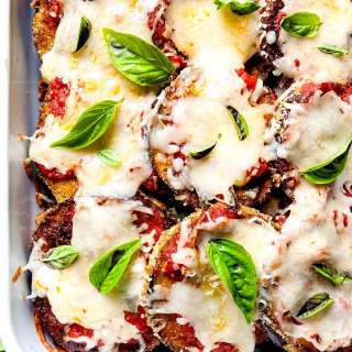 Eggplant Parmesan Recipe (Fried or Baked)