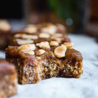 Caramel Apple-Peanut-Kettle Corn Bars