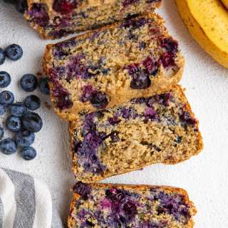 Oatmeal Blueberry Banana Bread