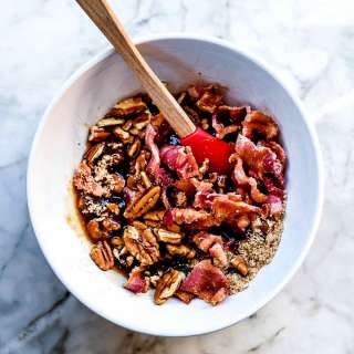 Overnight French Toast Casserole with Maple Bacon