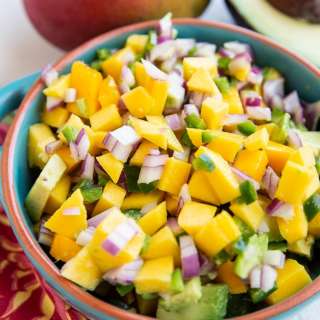 Homemade Mango Salsa