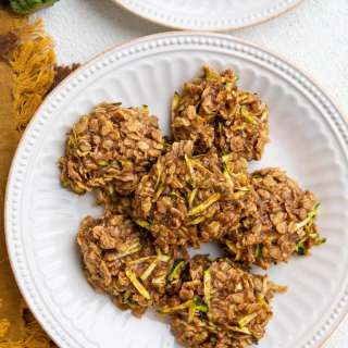 Healthy Zucchini Oatmeal Cookies