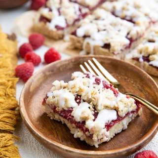 Raspberry Crumb Bars
