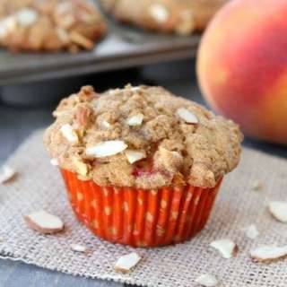 Peach Almond Muffins