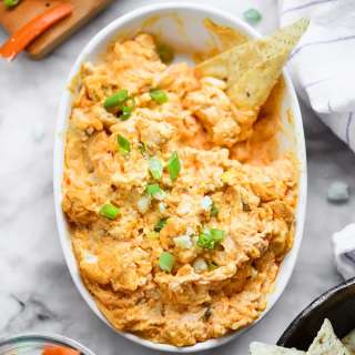 Slow Cooker Buffalo Chicken Dip
