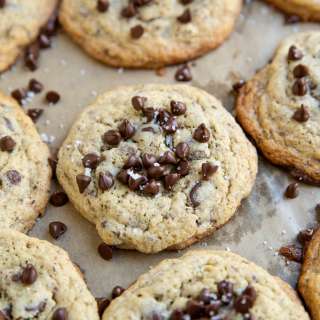 Oat Flour Chocolate Chip Cookies