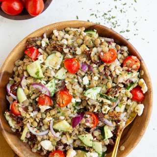 Greek Lentil Salad