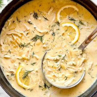 Avgolemono (Greek Lemon Chicken Soup)
