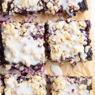 Blueberry Oatmeal Crumb Bars