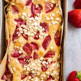 Oatmeal Strawberry Banana Bread