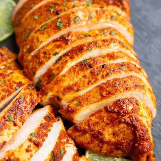 Baked Chili Lime Chicken Breasts