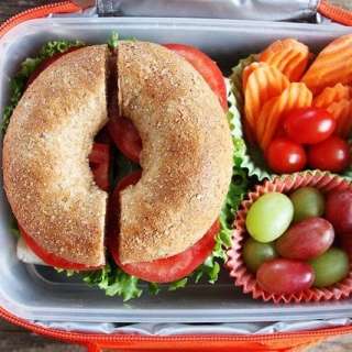 Turkey Havarti Bagel Sandwich