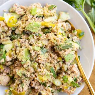 Easy Canned Salmon Salad