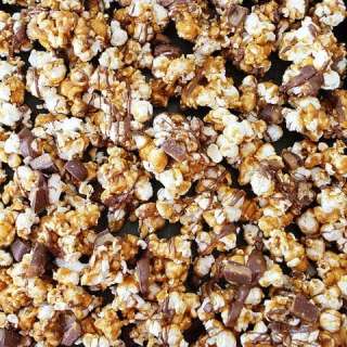 Butter Toffee Heath Popcorn