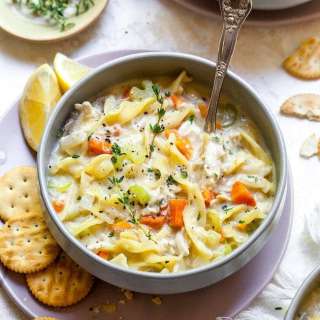 Creamy Chicken Noodle Soup