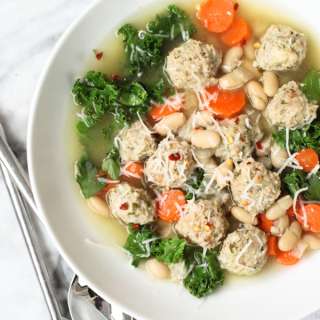 Turkey Meatball Soup (Slow Cooker)