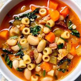Pasta e Fagioli (Pasta and Beans Soup)