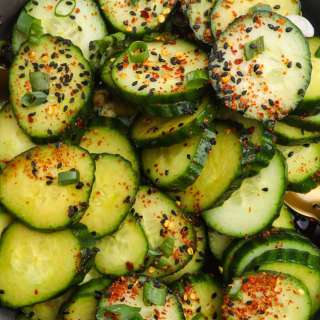Delicious Korean Cucumber Salad