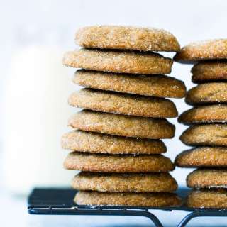 Soft Gingersnap Cookies