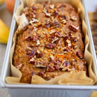 Healthy Morning Glory Quick Bread