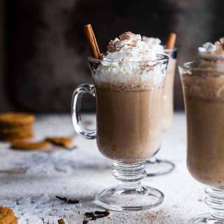 Ginger Snap Cookie Steamer Drink