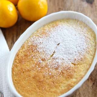 Meyer Lemon Pudding Cake