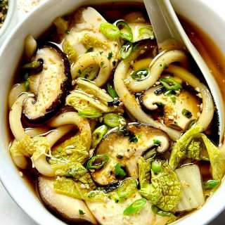 Udon Noodles Soup