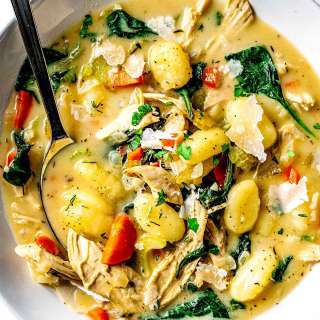 Gnocchi Soup with Chicken