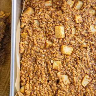 6-Ingredient Oatmeal Apple Pumpkin Bars