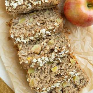 Healthy Oatmeal Apple Bread