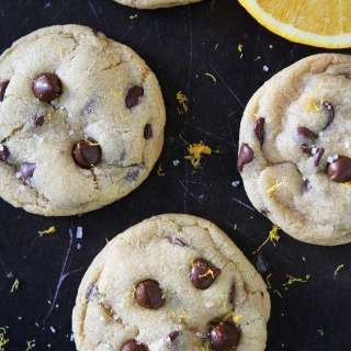 Orange Chocolate Chip Cookies