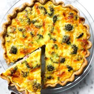 Ham and Broccoli Quiche