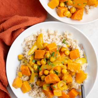 Butternut Squash and Yam Curry