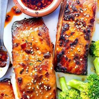 Chili Crisp Salmon