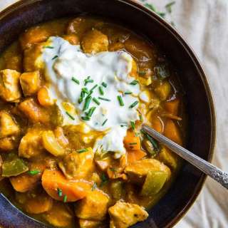 Pumpkin Chicken Chili