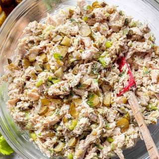Dill Pickle Chicken Salad