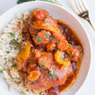 Instant Pot Chicken Cacciatore