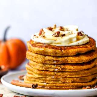 Healthy Pumpkin Pancakes