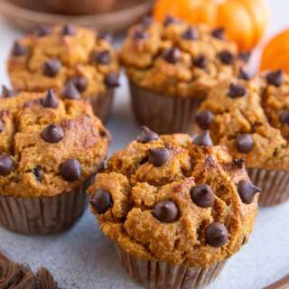 Almond Flour Pumpkin Muffins