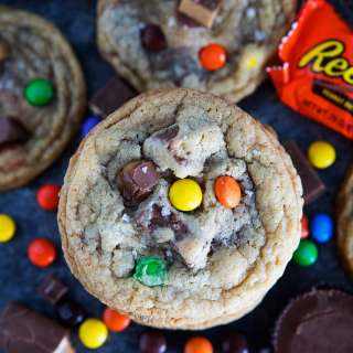 Halloween Candy Cookies