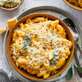 Stovetop Pumpkin Mac and Cheese