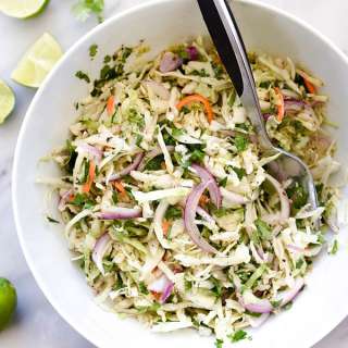 Tangy Mexican Coleslaw