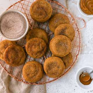 Brown Butter Biscoff Snickerdoodles